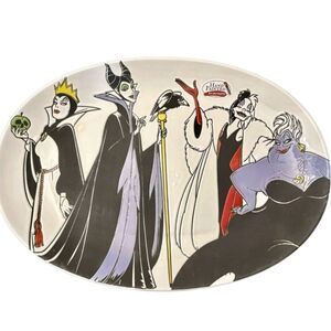 Disney Villians Evil Queens Hand Painted Serving Platter